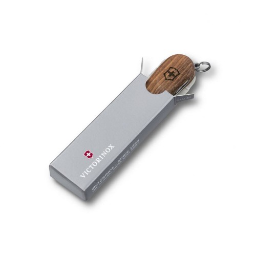 Ножи и мультитулы Victorinox Швейцарский складной нож 65мм Victorinox NAILCLIP WOOD 580 0.6461.63