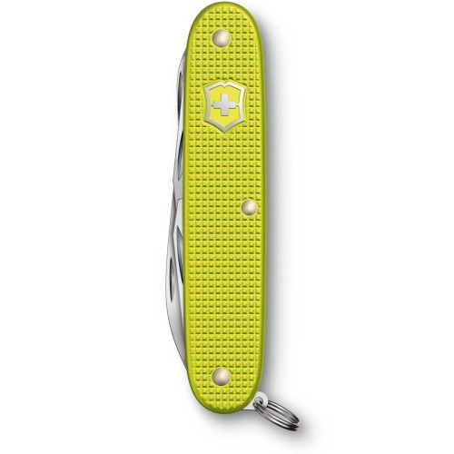 Ножи и мультитулы Victorinox Швейцарский складной нож Victorinox PIONEER X Electric Yellow 0.8231.L23