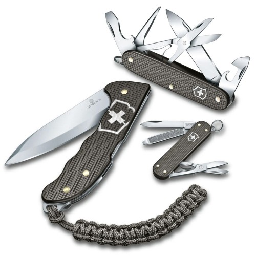 Ножі та мультитули Victorinox Складаний ніж Victorinox PIONEER X Thunder Grey 0.8231.L22