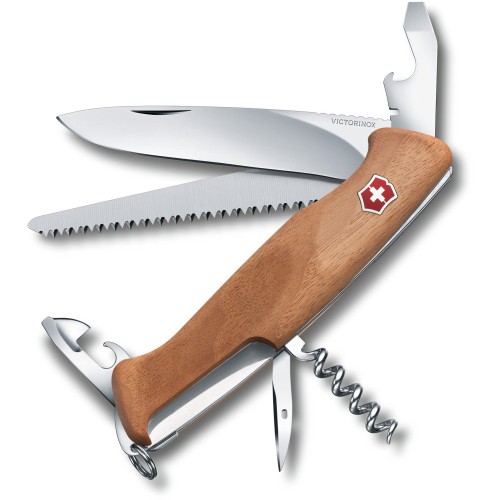 Ножи и мультитулы Victorinox Швейцарский складной нож 130 мм Victorinox RANGER 55 WOOD 0.9561.63B1 (в блистере)