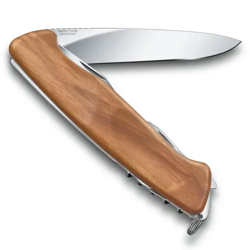Ножи и мультитулы Victorinox Швейцарский складной нож 130 мм Victorinox RANGER 55 WOOD 0.9561.63B1 (в блистере)