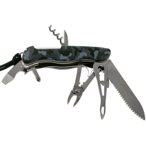 Ножи и мультитулы Victorinox Швейцарский складной нож 111мм Victorinox SKIPPER 0.8593.W942