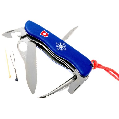 Ножи и мультитулы Victorinox Швейцарский складной нож 111 мм Victorinox SKIPPER PRO 0.8503.2MW