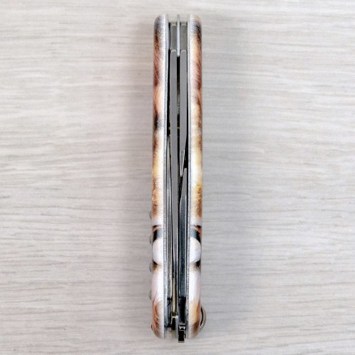 Ножи и мультитулы Victorinox Швейцарский складной нож 91мм Victorinox SPARTAN ANIMAL 1.3603.7.F1010pw