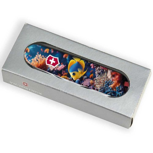 Ножі та мультитули Victorinox Складаний ніж Victorinox SPARTAN DESIGN Коралова рибка 1.3603.R2010pk