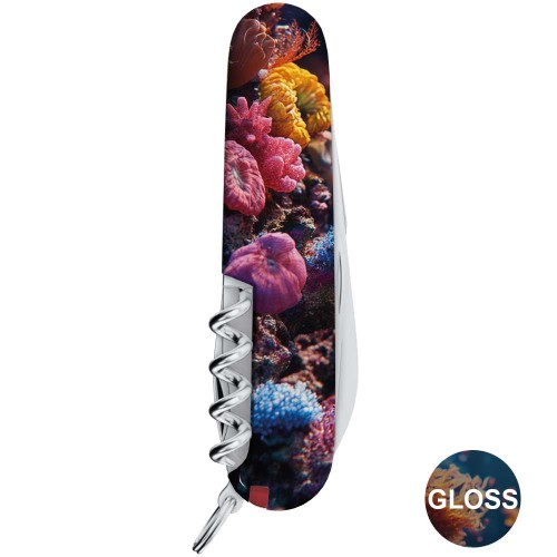 Ножі та мультитули Victorinox Складаний ніж Victorinox SPARTAN DESIGN Коралова рибка 1.3603.R2010pk