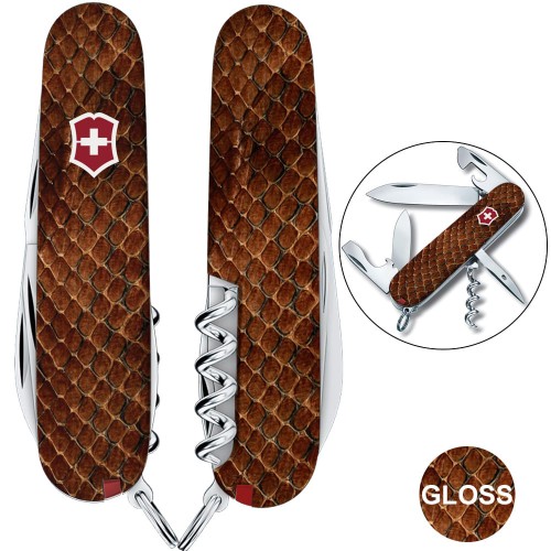 Ножи и мультитулы Victorinox Швейцарский складной нож 91мм Victorinox SPARTAN DESIGN 1.3603.R2210pk