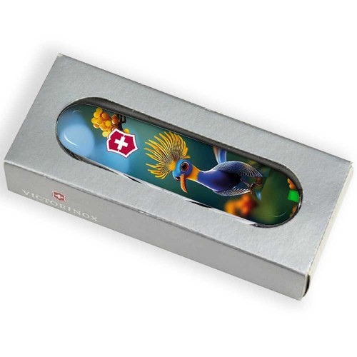 Ножі та мультитули Victorinox Складаний ніж Victorinox SPARTAN DESIGN Райська синя пташка 1.3603.3.R2090pk