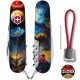 Ножі та мультитули Victorinox Складаний ніж Victorinox SPARTAN DESIGN Зоряна квітка 1.3603.3.R2050pk