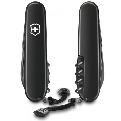 Ножі та мультитули Victorinox Складаний ніж Victorinox SPARTAN Onyx Black 1.3603.31P