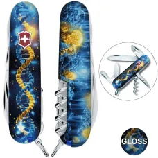 Складаний ніж Victorinox SPARTAN UKRAINE ДНК Українця 1.3603.3.T3270pw