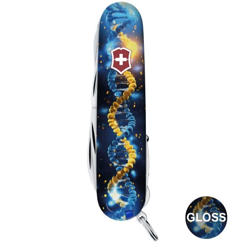 Ножі та мультитули Victorinox Складаний ніж Victorinox SPARTAN UKRAINE ДНК Українця 1.3603.3.T3270pw