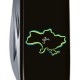 Ножі та мультитули Victorinox Складаний ніж Victorinox SPARTAN UKRAINE Кордони України + Дім 1.3603.3_T1290u