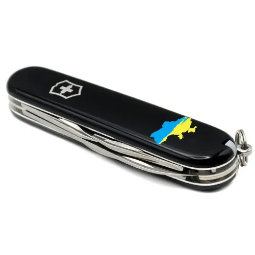 Ножі та мультитули Victorinox Складаний ніж Victorinox SPARTAN UKRAINE Мапа України синьо-жовт. 1.3603.3_T1166u