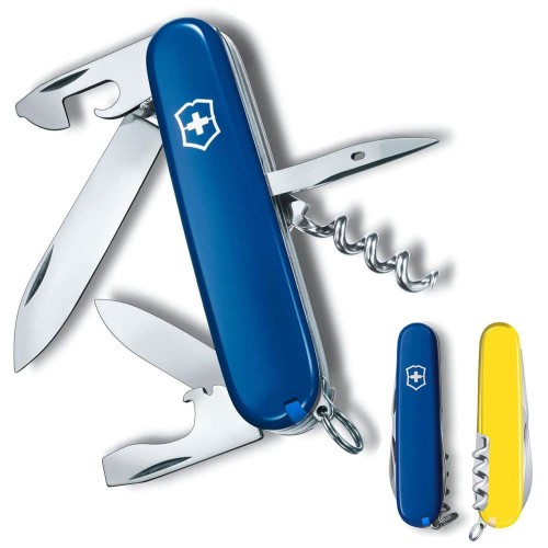 Ножи и мультитулы Victorinox Швейцарский складной нож Victorinox SPARTAN UKRAINE 1.3603.2.8