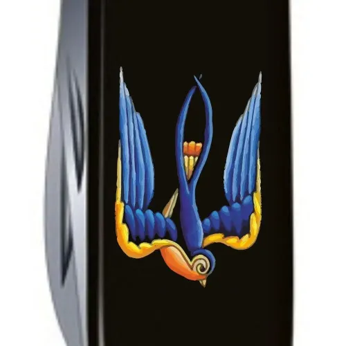 Ножі та мультитули Victorinox Складаний ніж Victorinox SPARTAN UKRAINE Тризуб-Ластівка 1.3603.3_T1230u