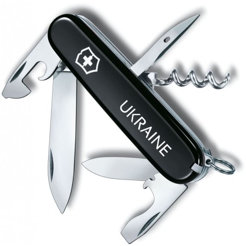 Ножи и мультитулы Victorinox Складаний ніж Victorinox SPARTAN UKRAINE Ukraine біл. 1.3603.3_T0140u