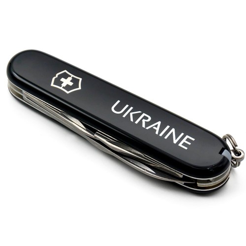 Ножи и мультитулы Victorinox Складаний ніж Victorinox SPARTAN UKRAINE Ukraine біл. 1.3603.3_T0140u