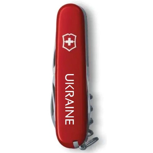 Ножі та мультитули Victorinox Складаний ніж Victorinox SPARTAN UKRAINE Ukraine біл. 1.3603_T0140u