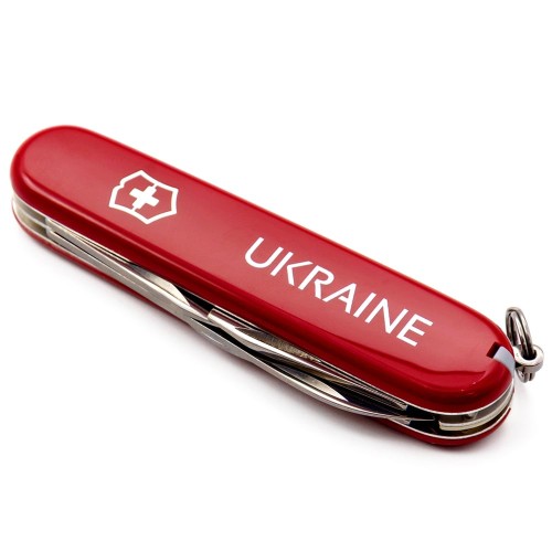 Ножі та мультитули Victorinox Складаний ніж Victorinox SPARTAN UKRAINE Ukraine біл. 1.3603_T0140u