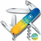 Ножі та мультитули Victorinox Складаний ніж Victorinox SPARTAN UKRAINE Жовто-синій малюнок 1.3603.7.T3100pw