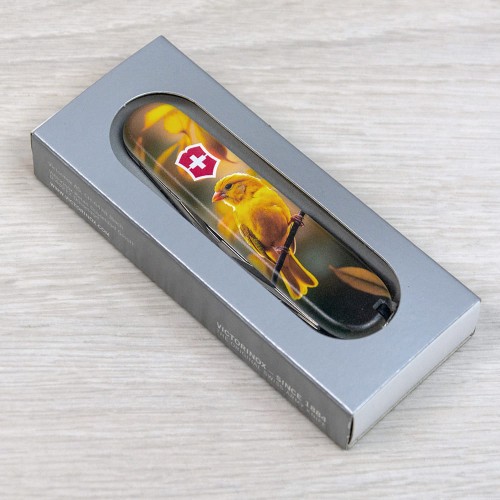 Ножи и мультитулы Victorinox Швейцарский складной нож 91мм Victorinox SPARTAN UKRAINE 1.3603.7.T3170pw