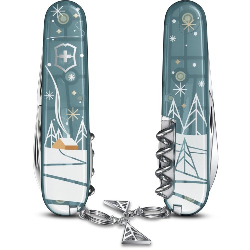 Ножи и мультитулы Victorinox Лимитированный швейцарский нож Victorinox SPARTAN Winter Magic LE 2024 1.3603.T21E1