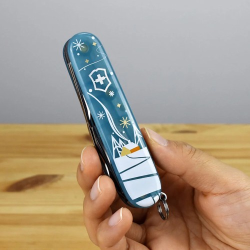 Ножи и мультитулы Victorinox Лимитированный швейцарский нож Victorinox SPARTAN Winter Magic LE 2024 1.3603.T21E1