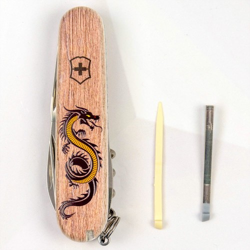 Ножи и мультитулы Victorinox Швейцарский складной нож 91мм Victorinox SPARTAN ZODIAC 3D 1.3603.7.Z3310h