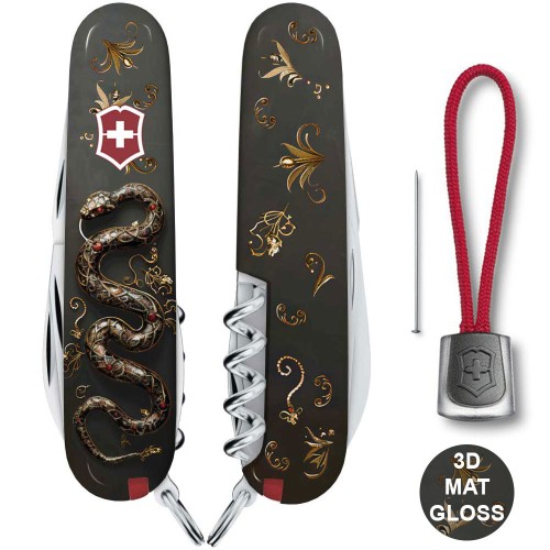 Ножи и мультитулы Victorinox Швейцарский складной нож 91мм Victorinox SPARTAN ZODIAC 3D 1.3603.3.Z4210hk