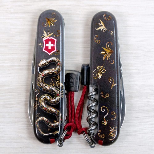 Ножи и мультитулы Victorinox Швейцарский складной нож 91мм Victorinox SPARTAN ZODIAC 3D 1.3603.3.Z4210hk
