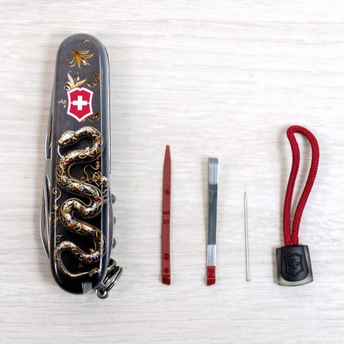 Ножи и мультитулы Victorinox Швейцарский складной нож 91мм Victorinox SPARTAN ZODIAC 3D 1.3603.3.Z4210hk