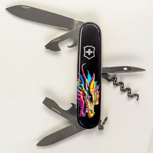 Ножи и мультитулы Victorinox Швейцарский складной нож Victorinox SPARTAN ZODIAC 1.3603.3.Z3330u