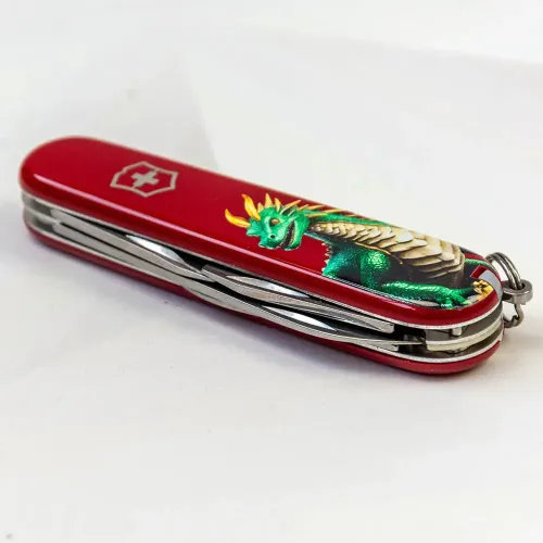Ножи и мультитулы Victorinox Швейцарский складной нож Victorinox SPARTAN ZODIAC 1.3603.Z3340u