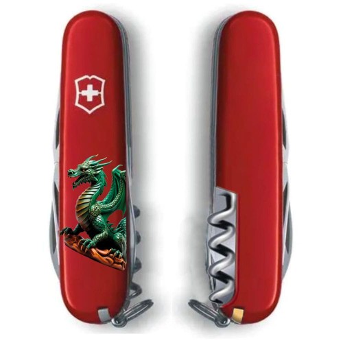 Ножи и мультитулы Victorinox Швейцарский складной нож Victorinox SPARTAN ZODIAC 1.3603.Z3350u