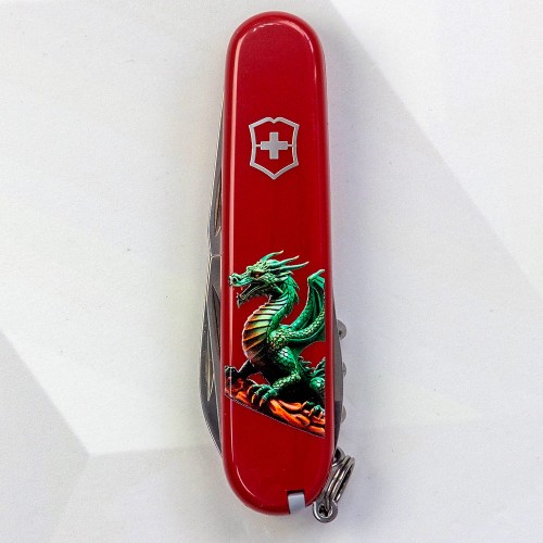 Ножи и мультитулы Victorinox Швейцарский складной нож Victorinox SPARTAN ZODIAC 1.3603.Z3350u