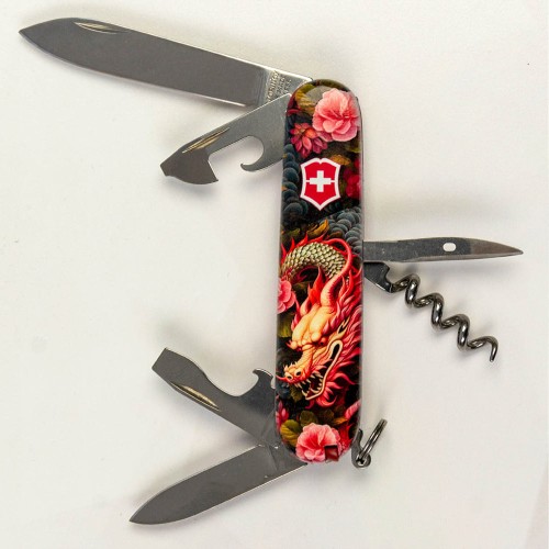 Ножи и мультитулы Victorinox Швейцарский складной нож Victorinox SPARTAN ZODIAC 1.3603.Z3300p