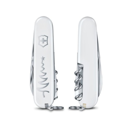 Ножі та мультитули Victorinox Складаний ніж Victorinox SPORTSMAN White Christmas 0.3804.77