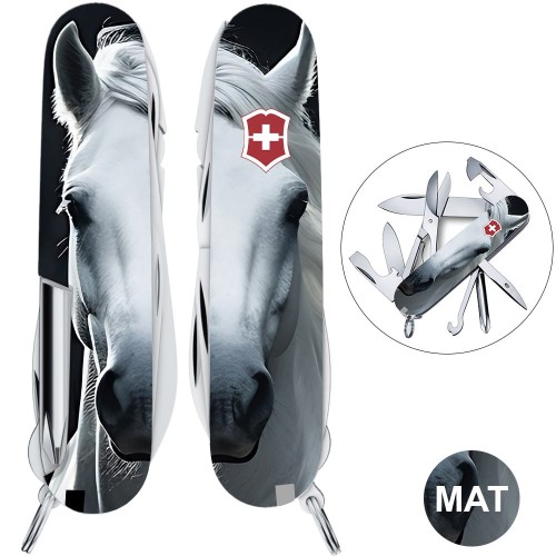 Ножи и мультитулы Victorinox Швейцарский складной нож 91мм Victorinox SUPER TINKER ANIMAL 1.4703.7.F1090pw