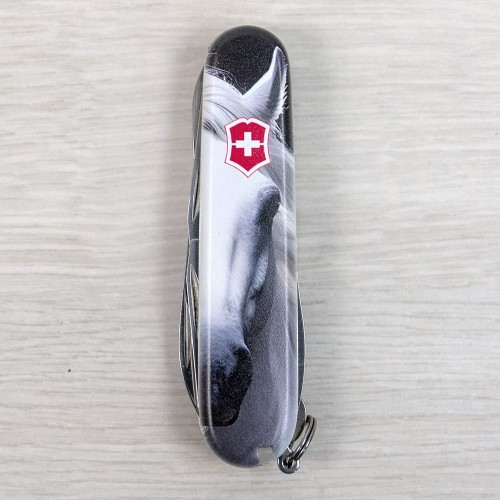 Ножи и мультитулы Victorinox Швейцарский складной нож 91мм Victorinox SUPER TINKER ANIMAL 1.4703.7.F1090pw