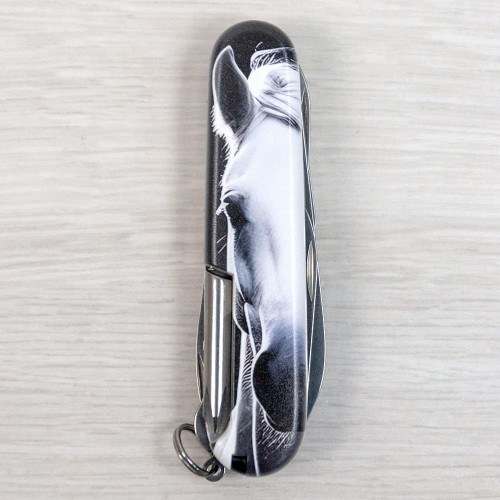 Ножи и мультитулы Victorinox Швейцарский складной нож 91мм Victorinox SUPER TINKER ANIMAL 1.4703.7.F1090pw