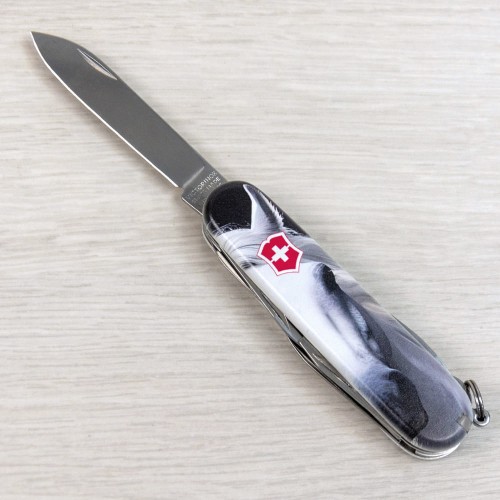 Ножи и мультитулы Victorinox Швейцарский складной нож 91мм Victorinox SUPER TINKER ANIMAL 1.4703.7.F1090pw