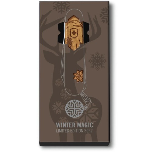 Ножи и мультитулы Victorinox Швейцарский складной нож 91мм Victorinox SUPER TINKER Winter Magic SE 1.4701.63E1