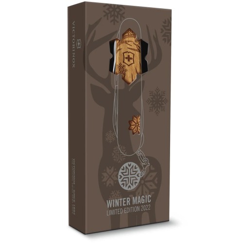 Ножи и мультитулы Victorinox Швейцарский складной нож 91мм Victorinox SUPER TINKER Winter Magic SE 1.4701.63E1