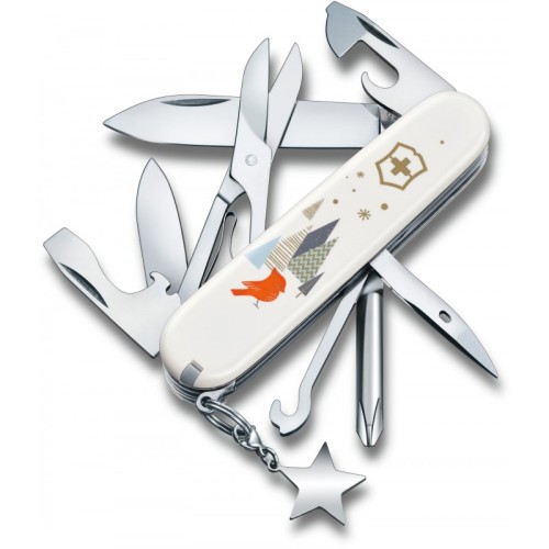 Ножі та мультитули Victorinox Складаний ніж Victorinox SUPER TINKER Winter Magic SE 2019 1.4703.7E1
