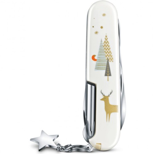 Ножі та мультитули Victorinox Складаний ніж Victorinox SUPER TINKER Winter Magic SE 2019 1.4703.7E1
