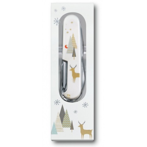 Ножі та мультитули Victorinox Складаний ніж Victorinox SUPER TINKER Winter Magic SE 2019 1.4703.7E1