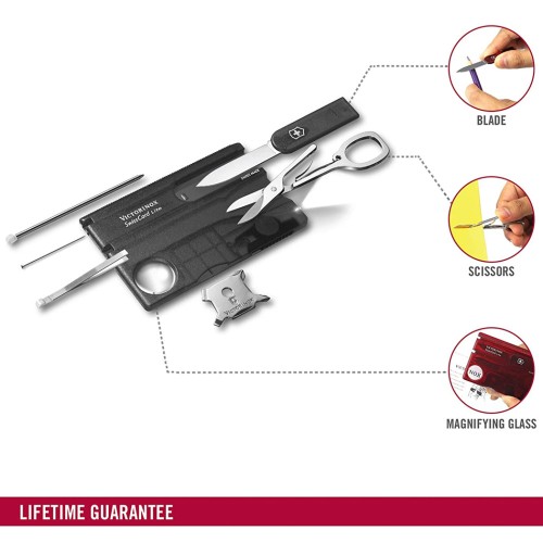 Ножи и мультитулы Victorinox Карта-мультитул Victorinox SWISSCARD LITE 0.7333.T3