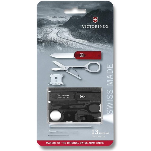 Ножі та мультитули Victorinox Картка-мультитул Victorinox SWISSCARD LITE 0.7333.T3B1