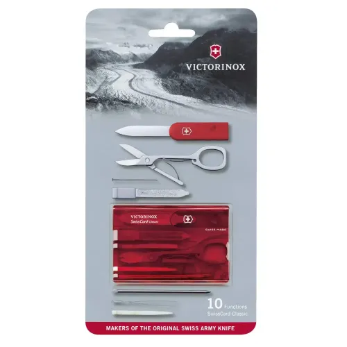 Ножі та мультитули Victorinox Картка-мультитул Victorinox SWISSCARD 0.7100.TB1